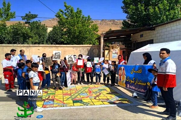 ویژه برنامه‌های هلال احمر پردنجان به‌مناسبت اربعین حسینی/چهارمحال و بختیاری