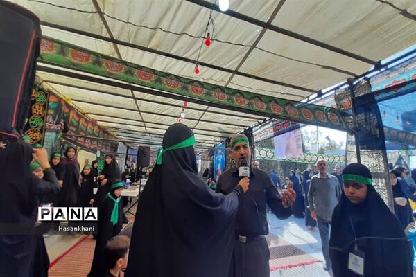 برپایی موکب همه جا کربلاست