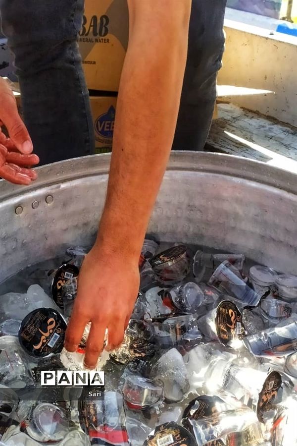 پیاده‌روی جاماندگان اربعین در شهرستان شاهین شهر