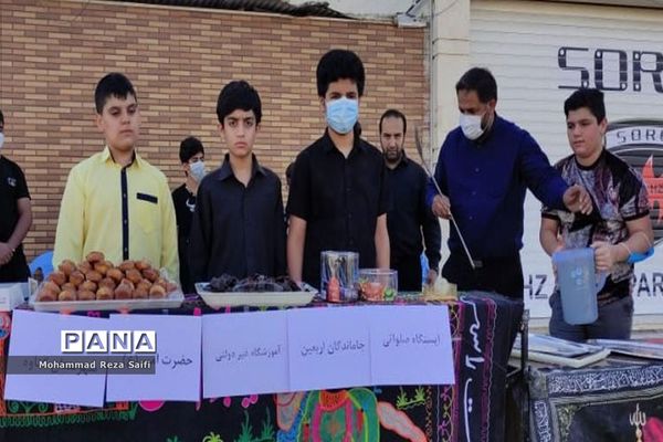 پیاده‌‌روی جاماندگان اربعین حسینی در گناوه