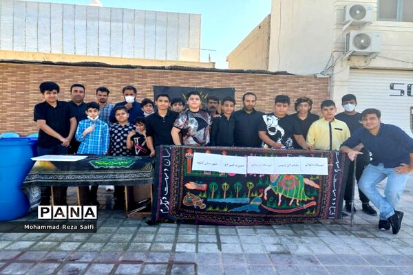 پیاده‌‌روی جاماندگان اربعین حسینی در گناوه