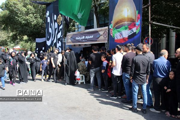 برگزاری مراسم جاماندگان اربعین حسینی در مشهد