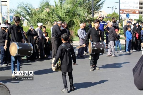 پیاده‌روی جاماندگان اربعین حسینی در سمنان