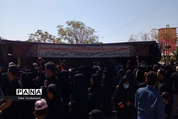 پیاده‌روی جاماندگان اربعین حسینی در سمنان