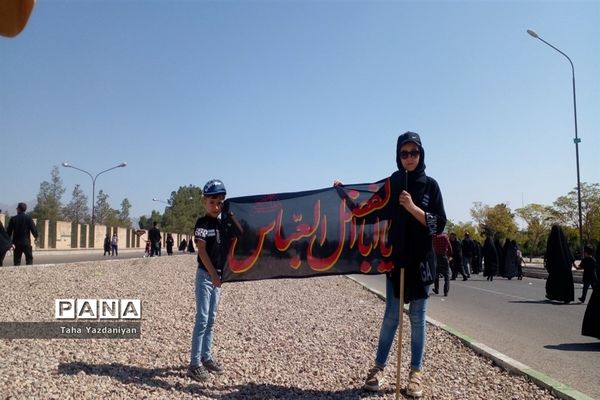 پیاده‌روی جاماندگان اربعین حسینی در سمنان