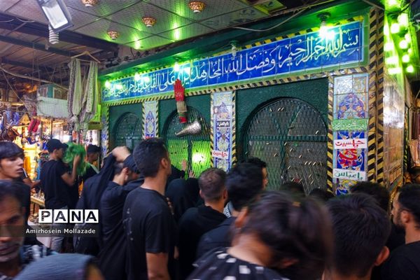 پیاده‌روی عاشقان سیدالشهدا در مسیر کربلا