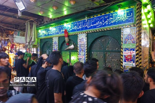 پیاده‌روی عاشقان سیدالشهدا در مسیر کربلا