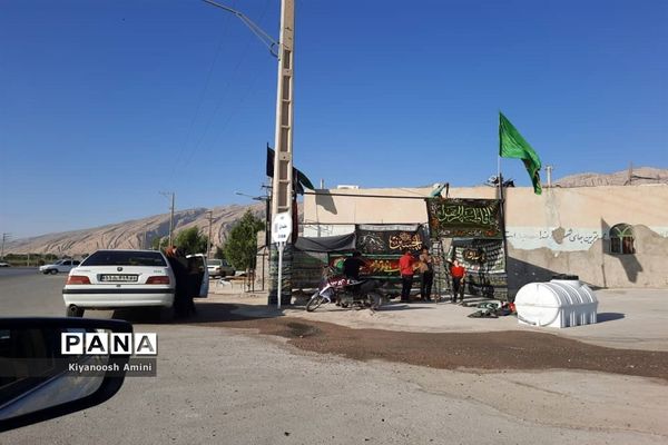 آماده‌سازی موکب جاماندگان اربعین حسینی در کازرون استان فارس