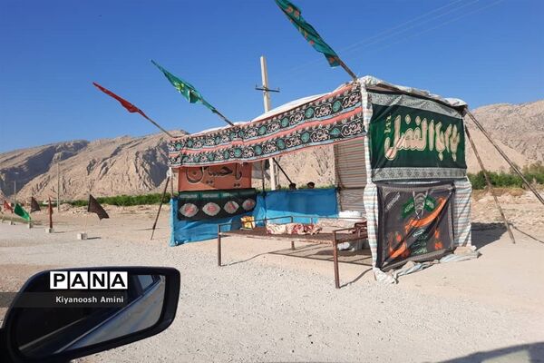 آماده‌سازی موکب جاماندگان اربعین حسینی در کازرون استان فارس