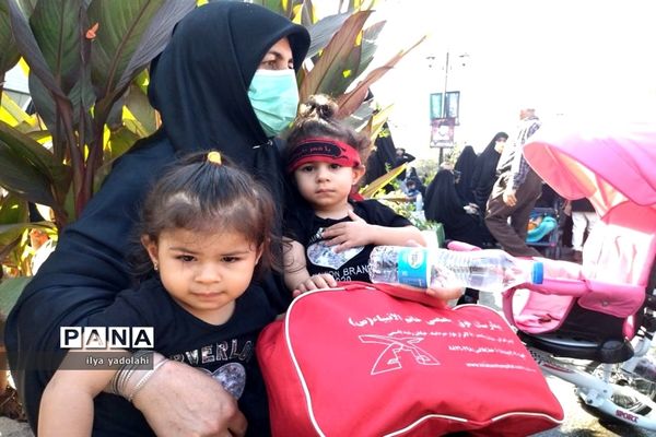 برپایی موکب فرزندان حاج قاسم در مسیر پیاده‌روی جاماندگان اربعین