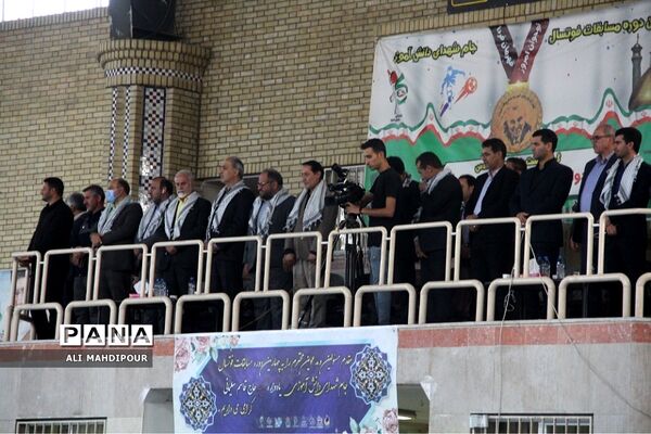 افتتاحیه چهارمین دوره مسابقات فوتسال جام شهدای دانش‌آموز، یادواره شهید حاج قاسم سلیمانی