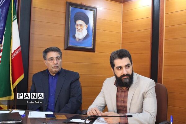جلسه کارگروه پروژه مهر با حضور بازدیدکنندگان وزارتی در فارس