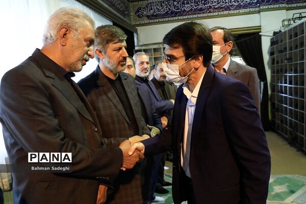 مراسم ترحیم پدر معاون پرورشی و فرهنگی وزارت آموزش و پرورش