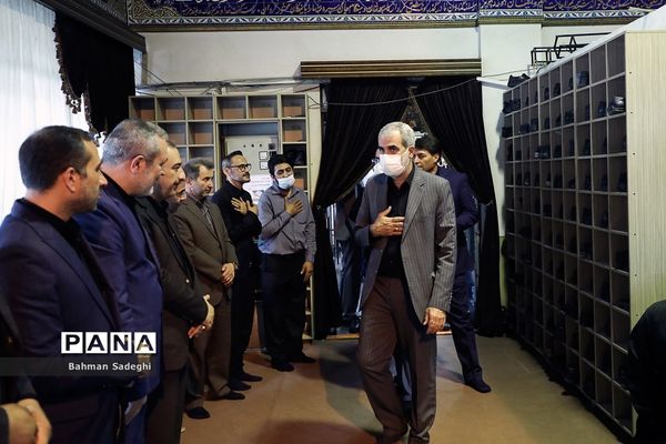 مراسم ترحیم پدر معاون پرورشی و فرهنگی وزارت آموزش و پرورش