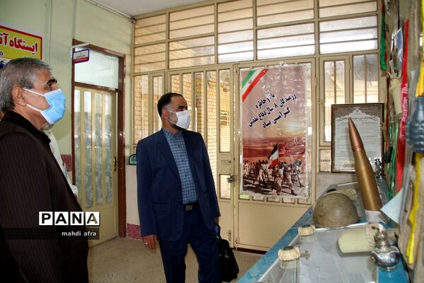 مانور بازگشایی مدارس در شهرستان بهبهان استان خوزستان