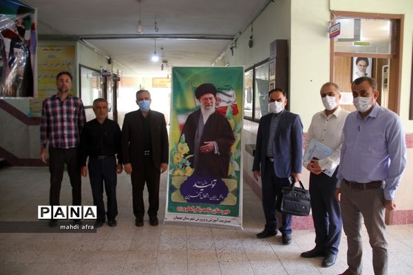 مانور بازگشایی مدارس در شهرستان بهبهان استان خوزستان