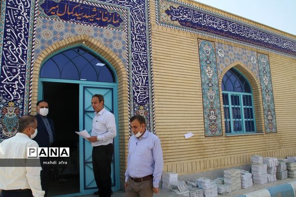 مانور بازگشایی مدارس در شهرستان بهبهان استان خوزستان