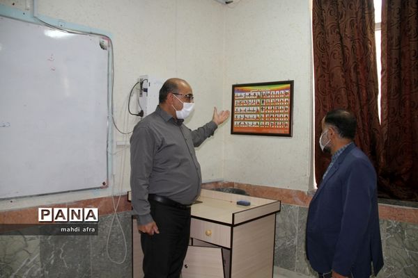 مانور بازگشایی مدارس در شهرستان بهبهان استان خوزستان