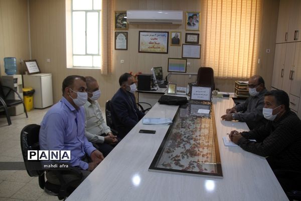 مانور بازگشایی مدارس در شهرستان بهبهان استان خوزستان