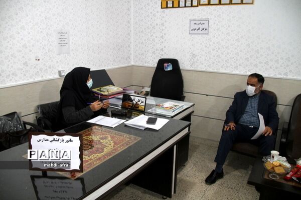 مانور بازگشایی مدارس در شهرستان بهبهان استان خوزستان