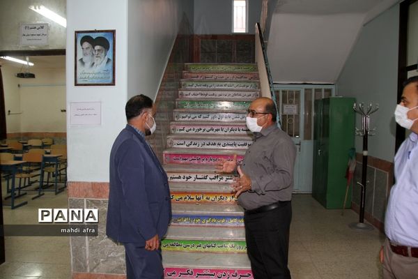 مانور بازگشایی مدارس در شهرستان بهبهان استان خوزستان