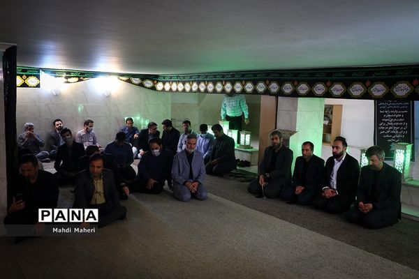 مراسم ترحیم پدر معاون پرورشی و فرهنگی وزارت آموزش و پرورش در سازمان دانش‌آموزی