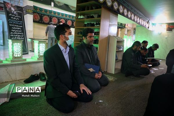 مراسم ترحیم پدر معاون پرورشی و فرهنگی وزارت آموزش و پرورش در سازمان دانش‌آموزی