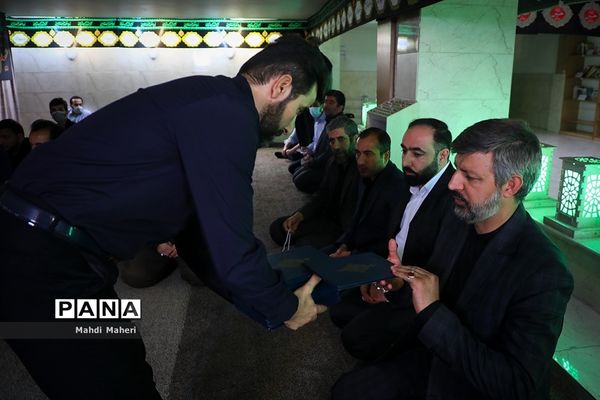 مراسم ترحیم پدر معاون پرورشی و فرهنگی وزارت آموزش و پرورش در سازمان دانش‌آموزی