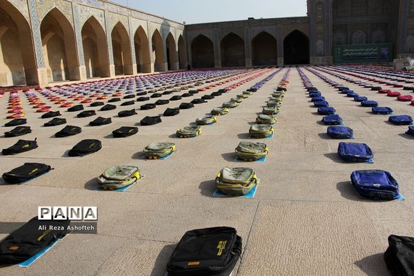 اجرای طرح توکاد و اهدای بسته‌های لوازم‌التحریر به دانش‌آموزان نیازمند در فارس