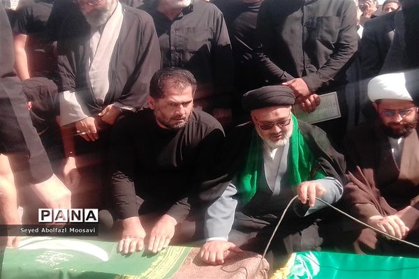 برگزاری مراسم تشییع پیکر معلم مهربان و دلسوز