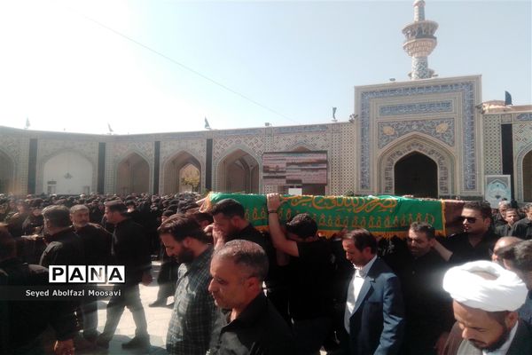 برگزاری مراسم تشییع پیکر معلم مهربان و دلسوز