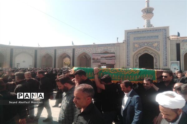 برگزاری مراسم تشییع پیکر معلم مهربان و دلسوز