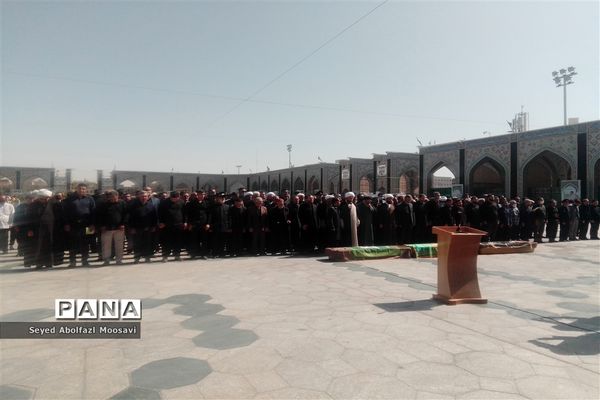 برگزاری مراسم تشییع پیکر معلم مهربان و دلسوز