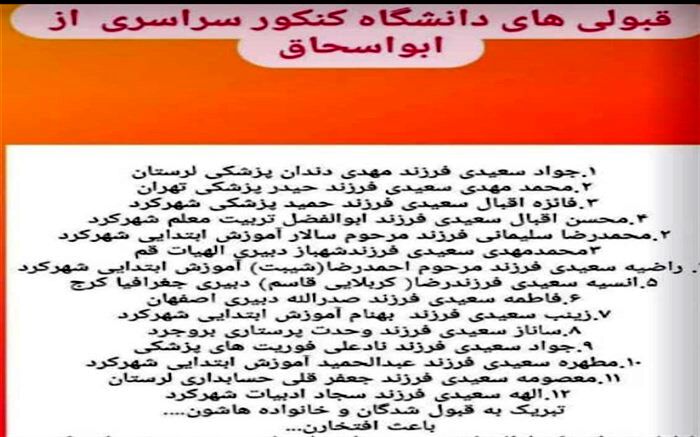 افتخاری دیگر برای شهرستان فلارد 
