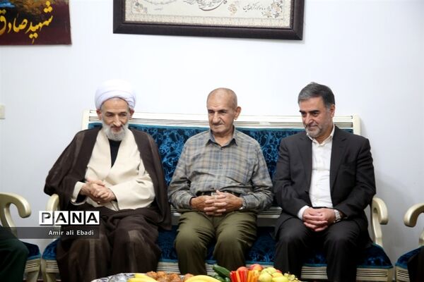 دیدار آیت‌الله محمدباقر محمدی لائینی نماینده ولی فقیه در استان مازندران با خانواده‌های معظم شهدا