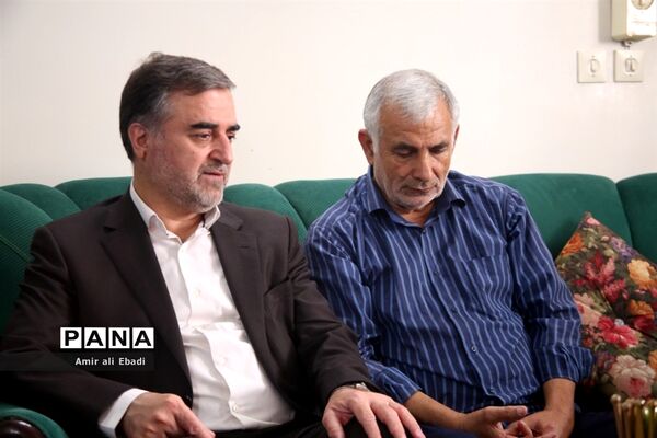 دیدار آیت‌الله محمدباقر محمدی لائینی نماینده ولی فقیه در استان مازندران با خانواده‌های معظم شهدا