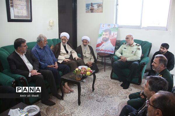 دیدار آیت‌الله محمدباقر محمدی لائینی نماینده ولی فقیه در استان مازندران با خانواده‌های معظم شهدا