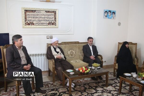 دیدار آیت‌الله محمدباقر محمدی لائینی نماینده ولی فقیه در استان مازندران با خانواده‌های معظم شهدا