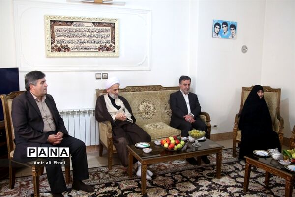 دیدار آیت‌الله محمدباقر محمدی لائینی نماینده ولی فقیه در استان مازندران با خانواده‌های معظم شهدا