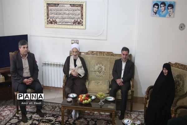 دیدار آیت‌الله محمدباقر محمدی لائینی نماینده ولی فقیه در استان مازندران با خانواده‌های معظم شهدا