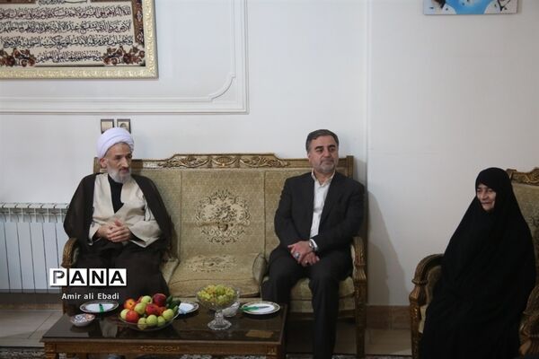 دیدار آیت‌الله محمدباقر محمدی لائینی نماینده ولی فقیه در استان مازندران با خانواده‌های معظم شهدا