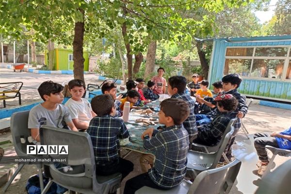 برگزاری اردوی یک‌روزه دانش‌آموزان پسر ناحیه 2 شیراز