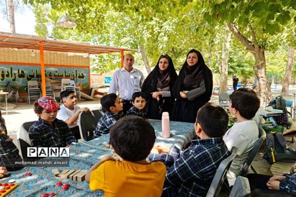 برگزاری اردوی یک‌روزه دانش‌آموزان پسر ناحیه 2 شیراز