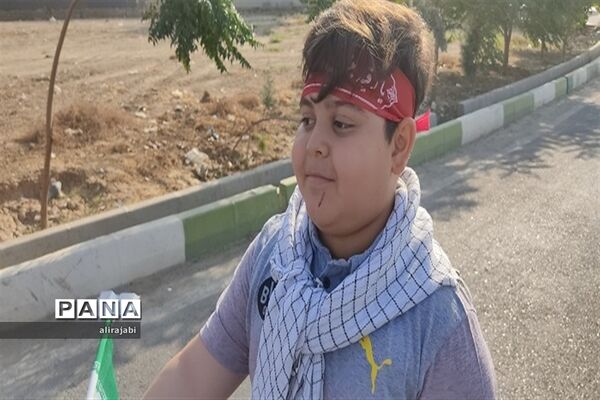 همایش دوچرخه‌سواری دانش‌آموزی به‌مناسبت هفته دفاع مقدس در منطقه کهریزک