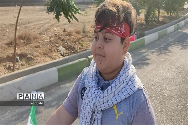 همایش دوچرخه‌سواری دانش‌آموزی به‌مناسبت هفته دفاع مقدس در منطقه کهریزک