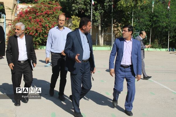 بیست و چهارمین مانور سراسری زلزله و ایمنی مدارس در بوشهر