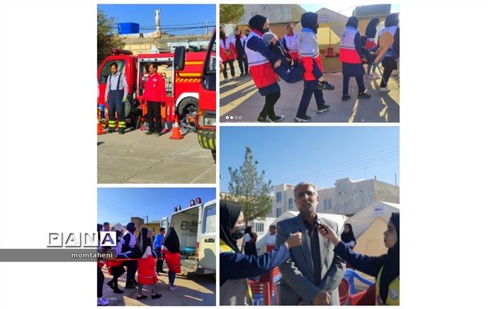 تاب‌‌آوری مهمترین هدف برگزاری مانور زلزله در مدارس است