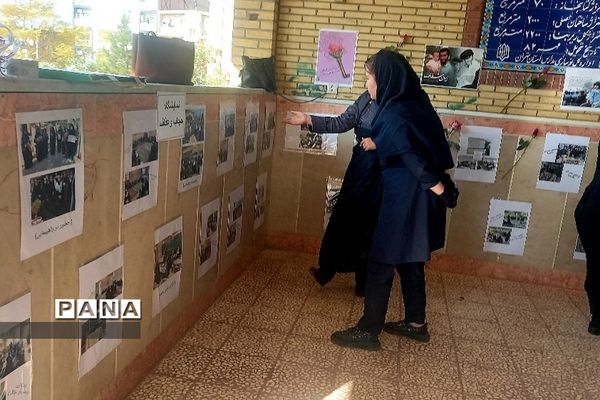 بزرگداشت هفته بسیج در هنرستان فدک فشافویه