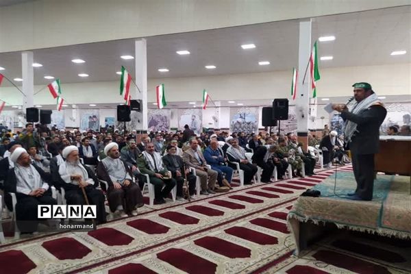 اجتماع بزرگ بسیجیان شهرستان آران و بیدگل