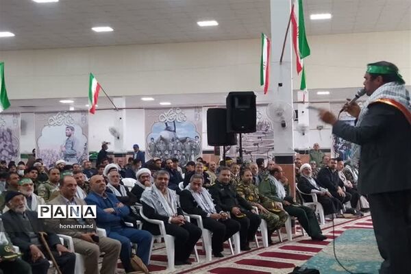 اجتماع بزرگ بسیجیان شهرستان آران و بیدگل